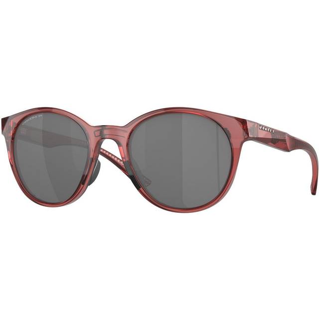 Oakley Kvinna OO9474 SPINDRIFT 947407 Solglasögon O_matter Röd Grå Rund Polariserad Prizm