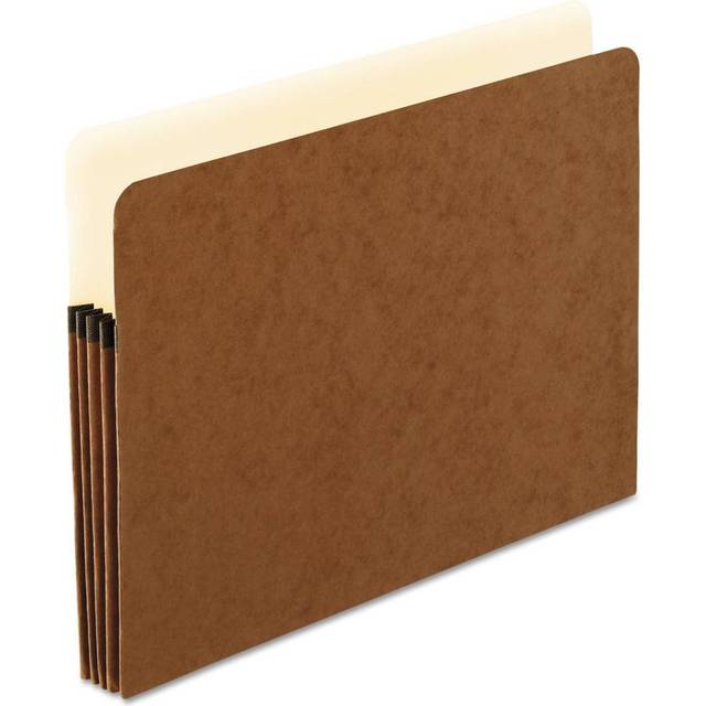Pendaflex 1524EOX Standard Expanding File Pockets  Manila  Straight Cut  1 Pocket  Letter  Redrope