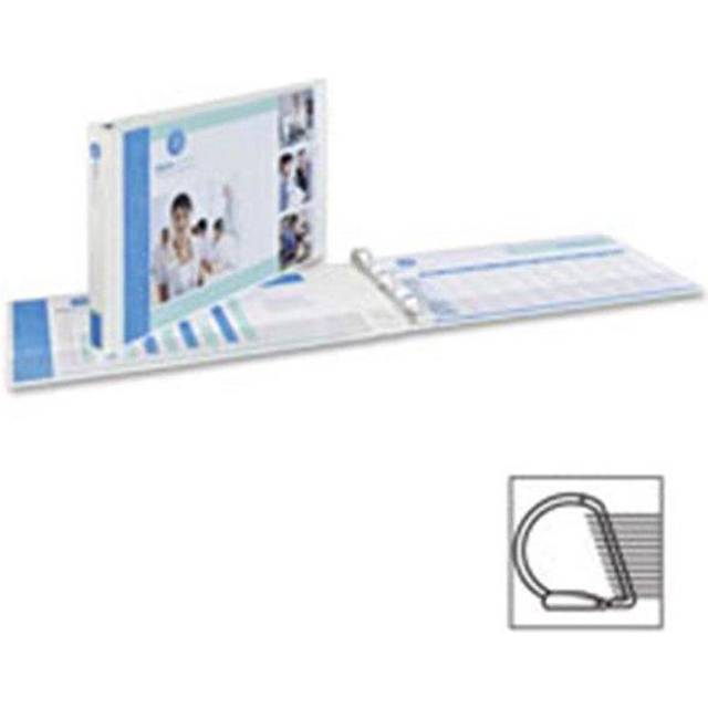 Avery AVE72127 View Binder, Slant Ring, 11 in. x 17 in., 3 in. Cap., White