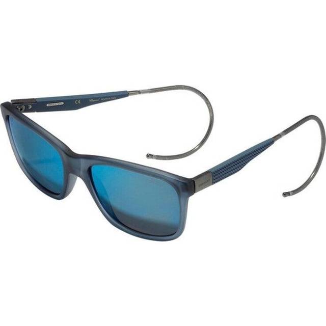 Chopard Polarized Blue Square Mens Sunglasses SCH156M AGQB 57 (OS)