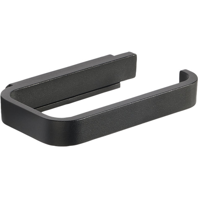 Zone Denmark Rim Toilet Paper Holder 14.6 x 8.4 x 2 cm Black