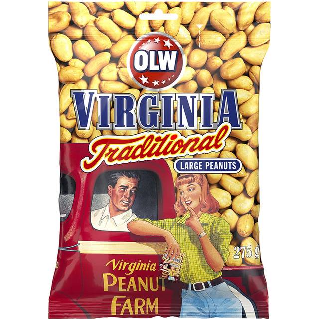 OLW Jordnötter Virginia Traditional 275g