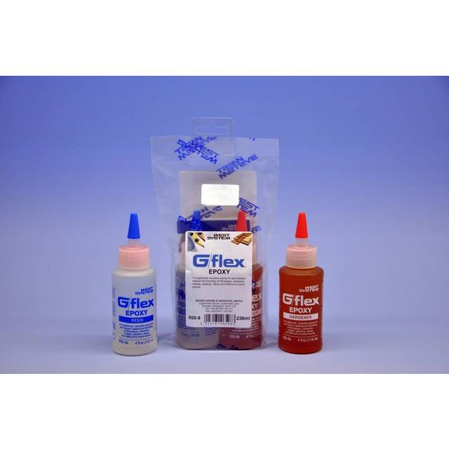 West System 650-8 G/Flex Epoxy, 236g