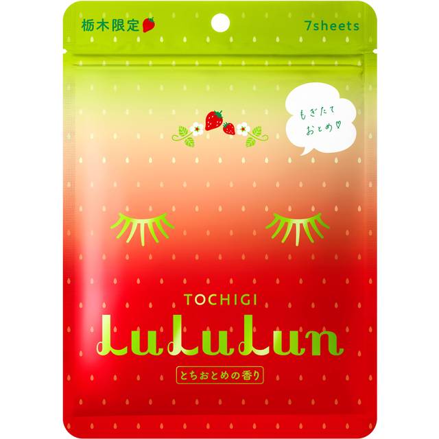 Lululun Premium Sheet Mask Tochigi Strawberry 7-pak