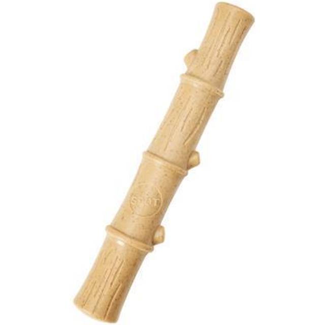 Ethical Pet Bambone Plus Bamboo Stick Dog chew Toy  525 Inch  Non-Splintering Alternative to Real Wood (690975)
