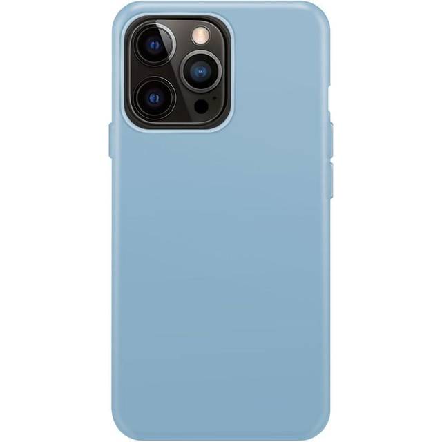 Xqisit silicone case for apple iphone 14 pro 6.1" - blue fog - 50548