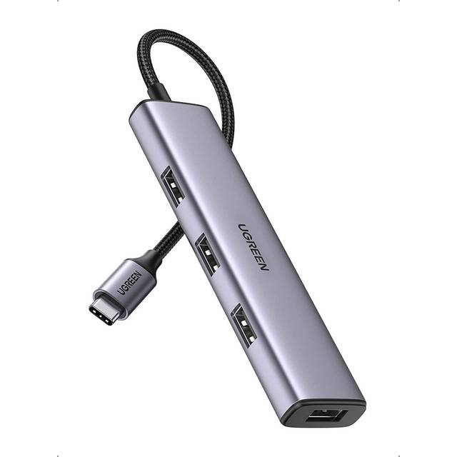 Ugreen 4x USB 3.2 Gen 1 Hub - Silver