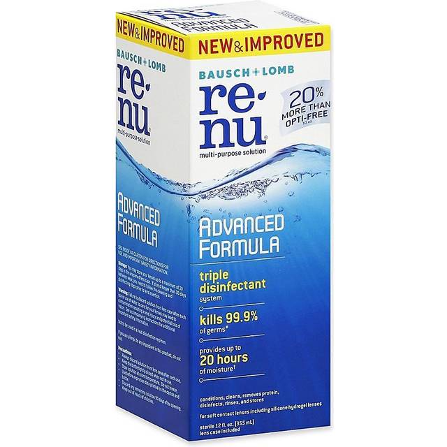 Renu, Multipurpose Solution, Enhanced Formula, 12 fl oz (355 ml)