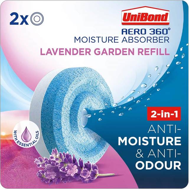 UniBond Aero 360 Lavender Refills x2 - Multicolor