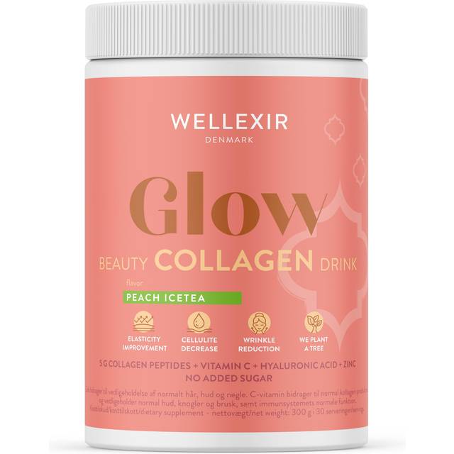Wellexir Glow Beauty Drink Peach Ice Tea 300 g
