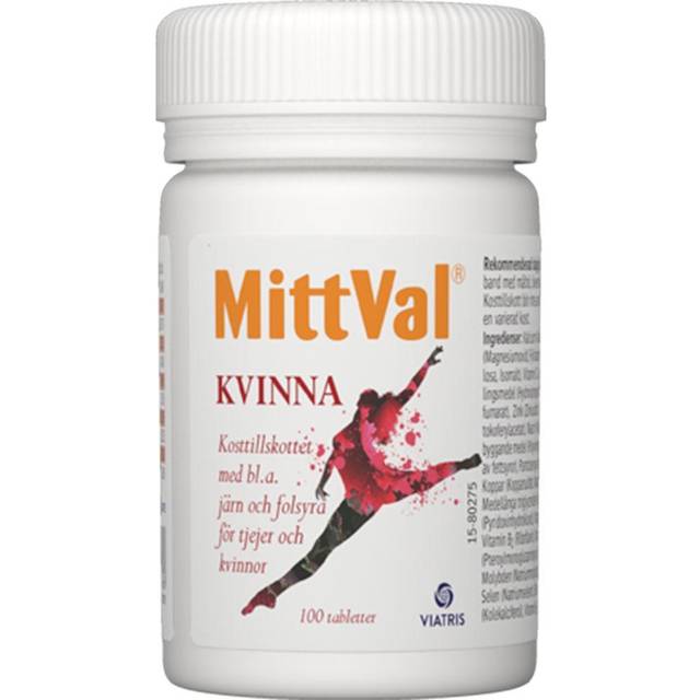 MittVal Kvinna Tablett 100st