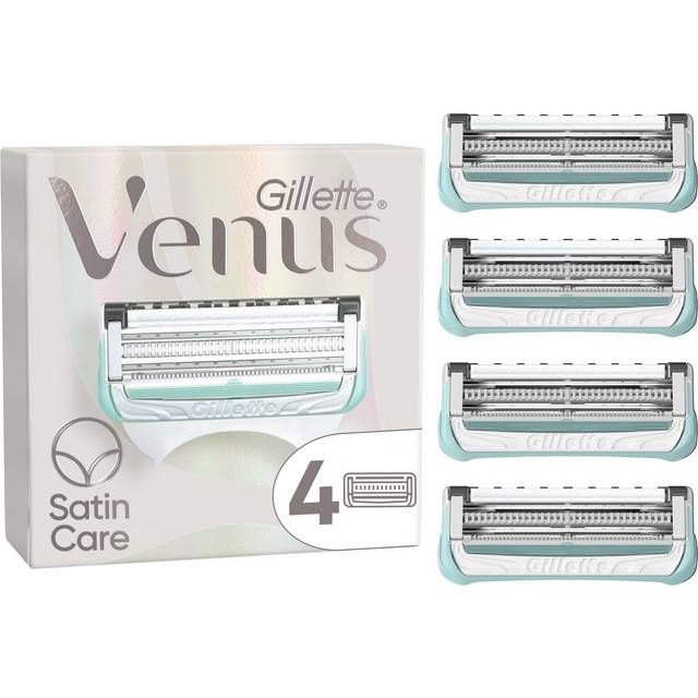 Venus Women's Razor Blades for Pubic Hair & Skin x 4