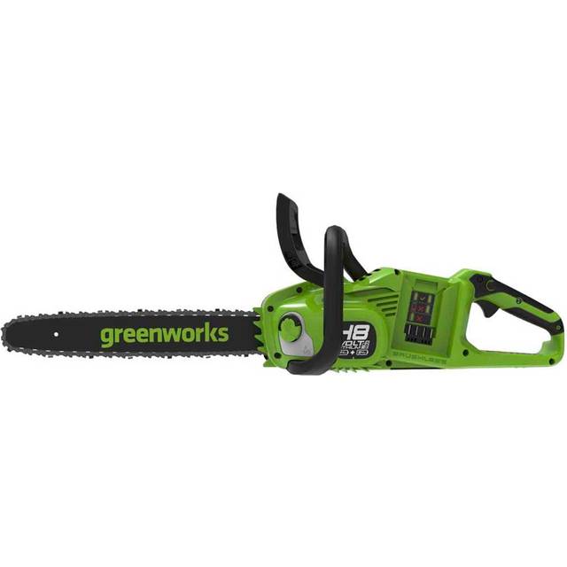Greenworks 48V Cordless 36cm Brushless Motor Chainsaw (tool only), Black