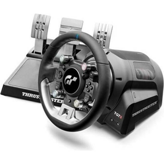 Thrustmaster T-GT II Racing Wheel with Set of 3 Pedals - Black