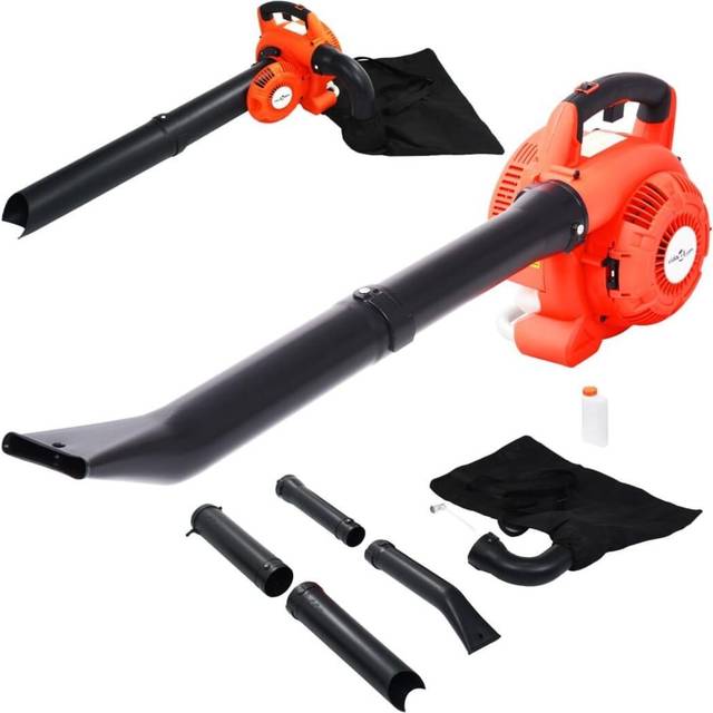 vidaXL 3-in-1 Petrol Leaf Blower 26 cc Orange