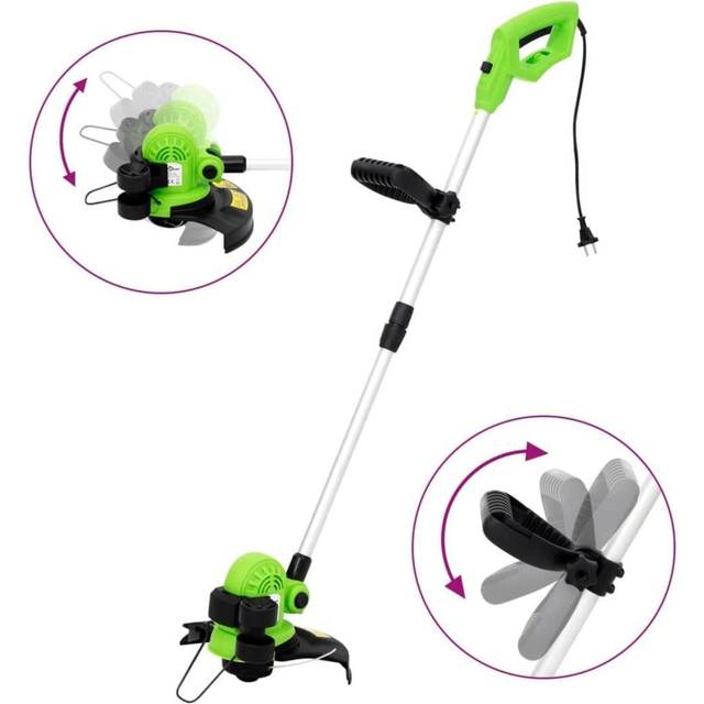 vidaXL Elektrisk röjsåg 29 cm 550 W
