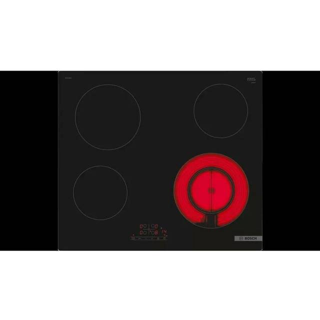 Bosch Pkf611bb8e Vitroceramic Hob 60 Cm 4 Burners Red