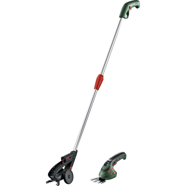 Bosch Home and Garden Bosch sladdlösa busk- och grässaxsats Isio (3,6 V, bladlängd: 12 cm, knivavstånd: 8 mm, i kartong)