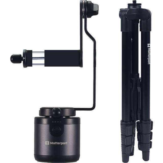 Matterport Axis Gimbal Stabilizer - Motorized Rotating Mount for Professional 3D Virtual Tour 360 Photo Scans with Portable and Foldable Tripod