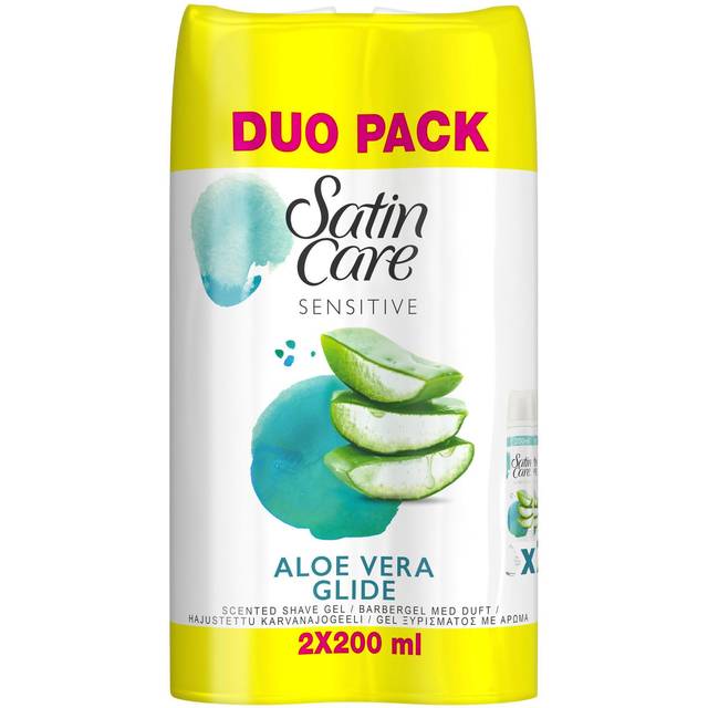 Gillette Venus SatinCareSensitiveAloeVeraGliderakgel2 x 200 ml