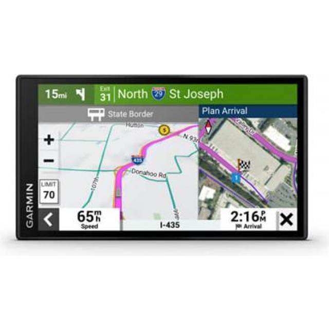 Garmin dêzl LGV610 MT-D, HGV lastbil GPS navigator, 6 tums skärm, anpassad lastbil routing, Birdseye direkt satellitbilder, lastbilsvänlig parkering, lastbil och släpvagn tjänster, EU-kartor, digital