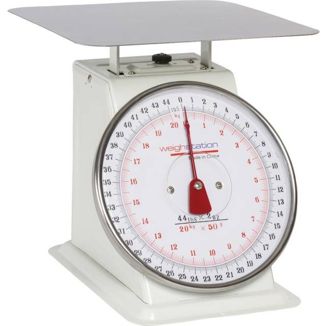 Vogue Platform Scale 20kg: Heavy Duty Stainless Steel Platform Scales