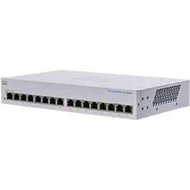 Cisco Business CBS110-16T-D Unmanaged Switch | 16 Port GE | Limited Lifetime Protection (CBS110-16T-D)
