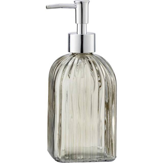 "Wenko ""Vetro"" Square Glass Bottle Soap Dispenser -  Brown"