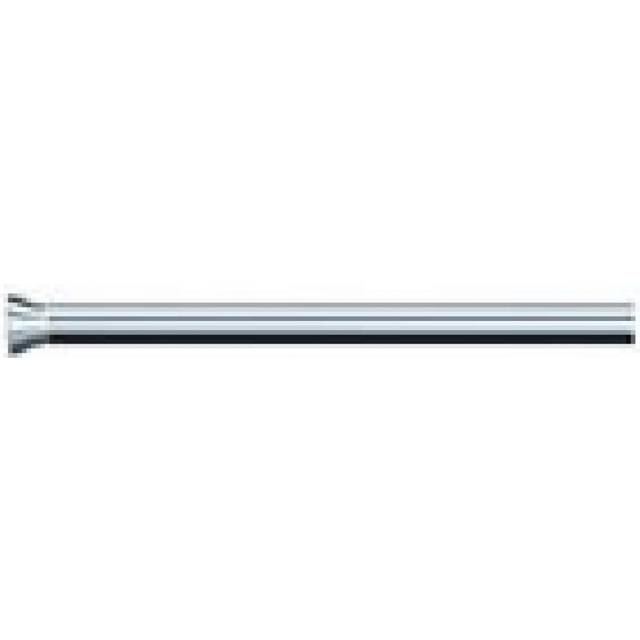 Spirella Magic ljus finish krom expanderbar aluminium krom duschgardinskena 75 cm - 125 cm, diameter 21 mm