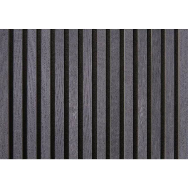 Akustikpanel Fibrotech Basic 22X605X2440Mm Svart Ek