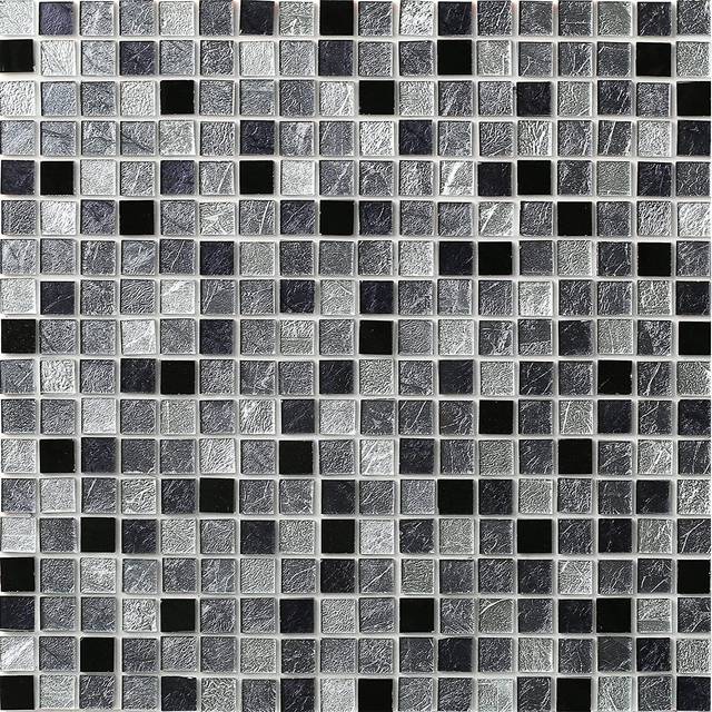 House of Mosaics Brussels Self Adhesive Mosaic Tile - Grey - 30 x 30cm