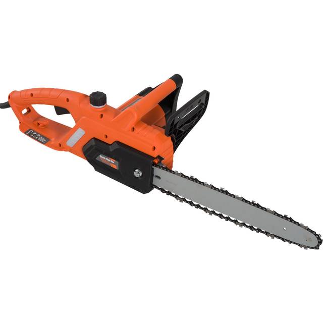 Durhand Aluminum Electric Chainsaw Garden Tools Double Brake Cover Case Blade Corded,2000 W, 40 Cm-orange