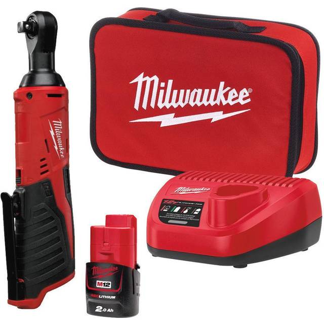 Milwaukee M12IR-201B (3/8") Compact Impact Ratchet 1 x 2.0Ah