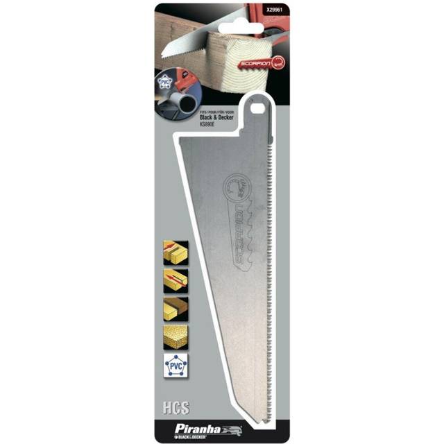 Black + Decker Piranha Scorpion Handsaw Blade