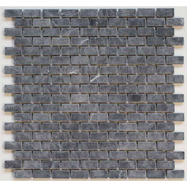 House of Mosaics Brick Wall And Floor Mosaic - Grey