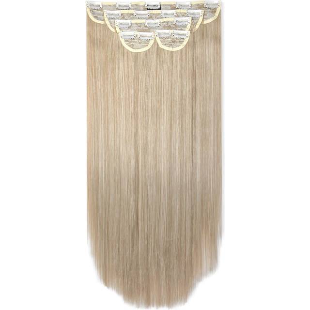 Super Thick 22" 5 Piece Straight Clip In Extensions - Beige - One Size