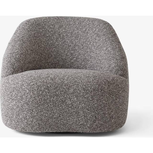 &Tradition Margas LC2 Armchair with Swivel Base Zero 0011/ Black