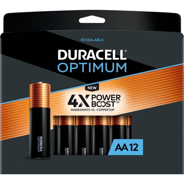 Duracell Optimum AA LR6 Batteries | 12 Pack