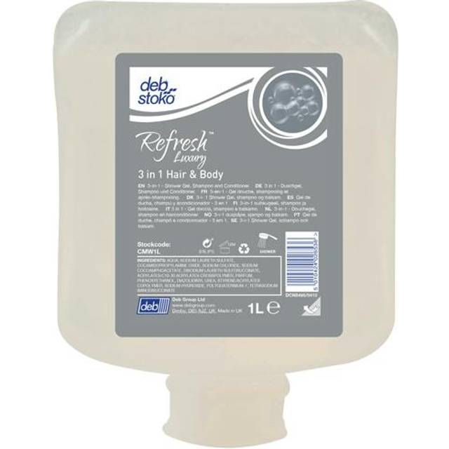Duschtvål Refresh Lux 3in1 HairoBody 1L