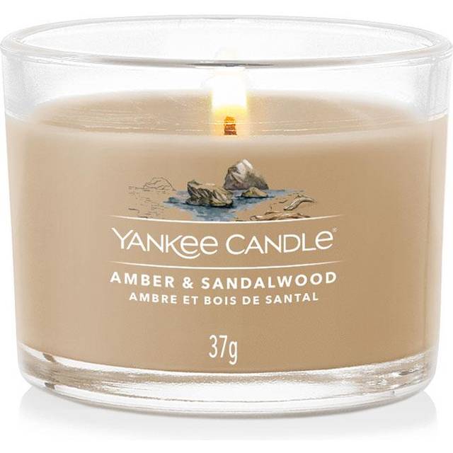 Yankee Candle Amber &amp; Sandalwood Single Signature Filled Votive