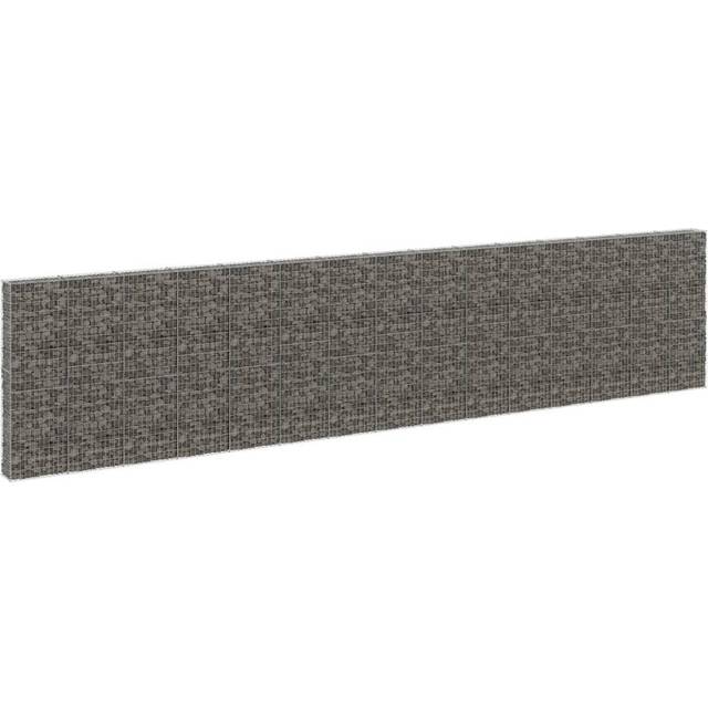 Gabionmur galvaniserat stål 900x30x200 cm