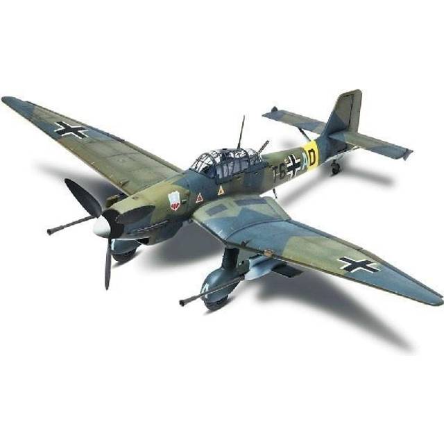 Level 4 Model Kit Junkers STUKA JU 87G-1 Tank Buster Bomber Aircraft 1/48 Scale Model by Revell