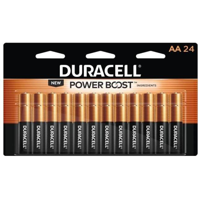 Duracell Koppartopp AA 24 Alkaline-batterier (förpackning kan vara)