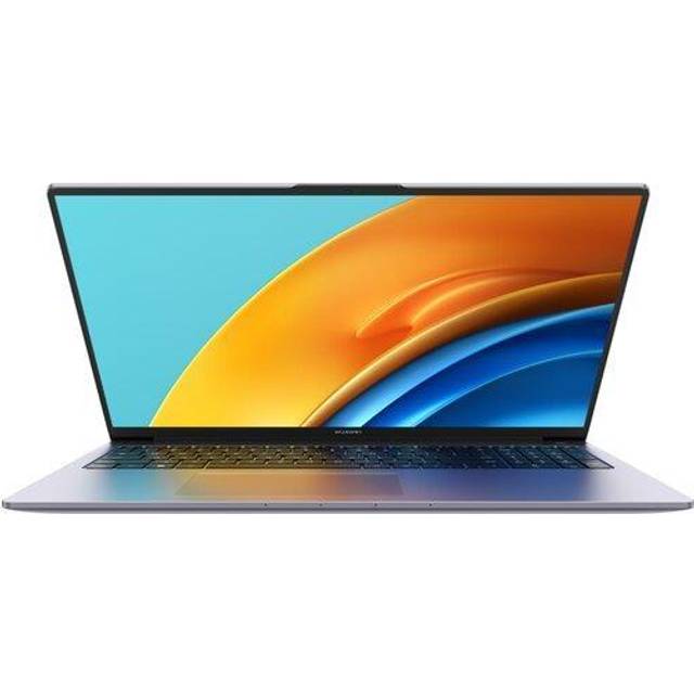 Huawei MateBook D 16 53013DAA laptop Intel® Core™ i7 i5-12500H 40.6 cm (16") WUXGA 8 GB 512 GB SSD Wi-Fi 6 (802.11ax) Windows 11 Home Grey