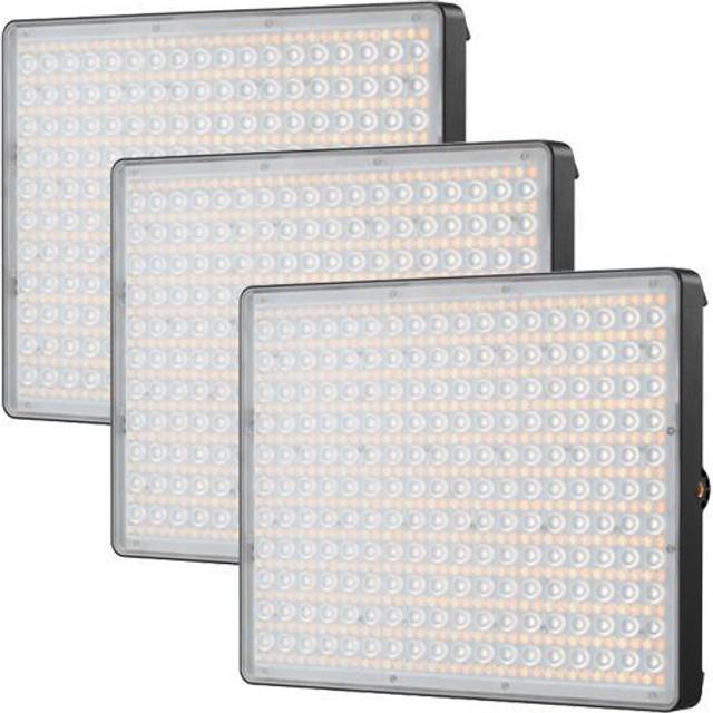 AMARAN P60C LED PANEL 3 LIGHT KIT