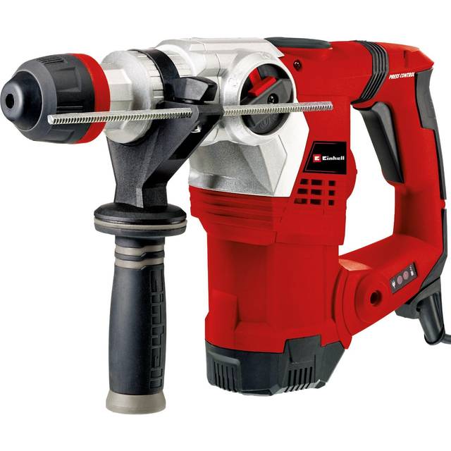 Einhell 1250W 4Function SDS+ Rotary Hammer Drill 230V in Red Aluminium
