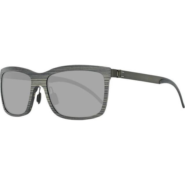 (green, TU) Gafas De Sol De Acetato Con Forma Rectangular M3019 Hombre