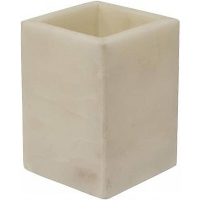 Pure Tandborstmugg Marmor Vit