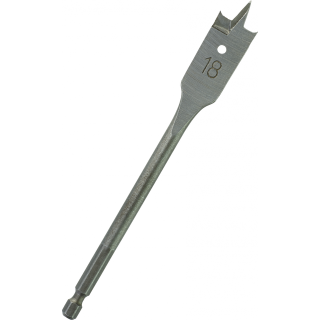 Milwaukee Hex Shank Flat Drill Bit 18mm 160mm Pack of 1