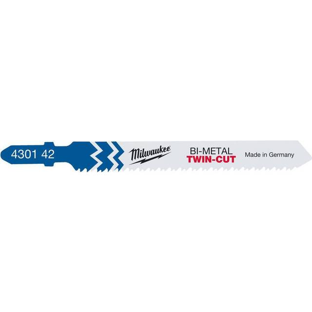 Milwaukee 4932430142 Jigsaw Twin Cut Blades - 5pk